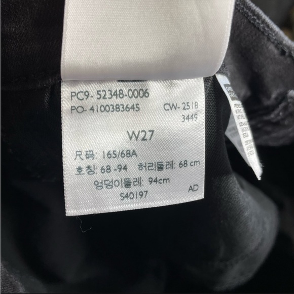 LEVI’S Mile High Super Skinny Distressed Jeans size 27 - Picture 4 of 12